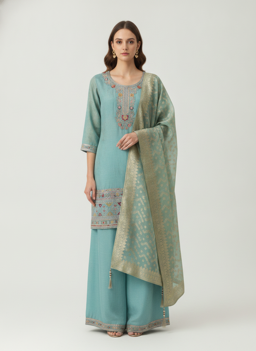 WOMEN ETHNIC CHURIDHAR (3PC)